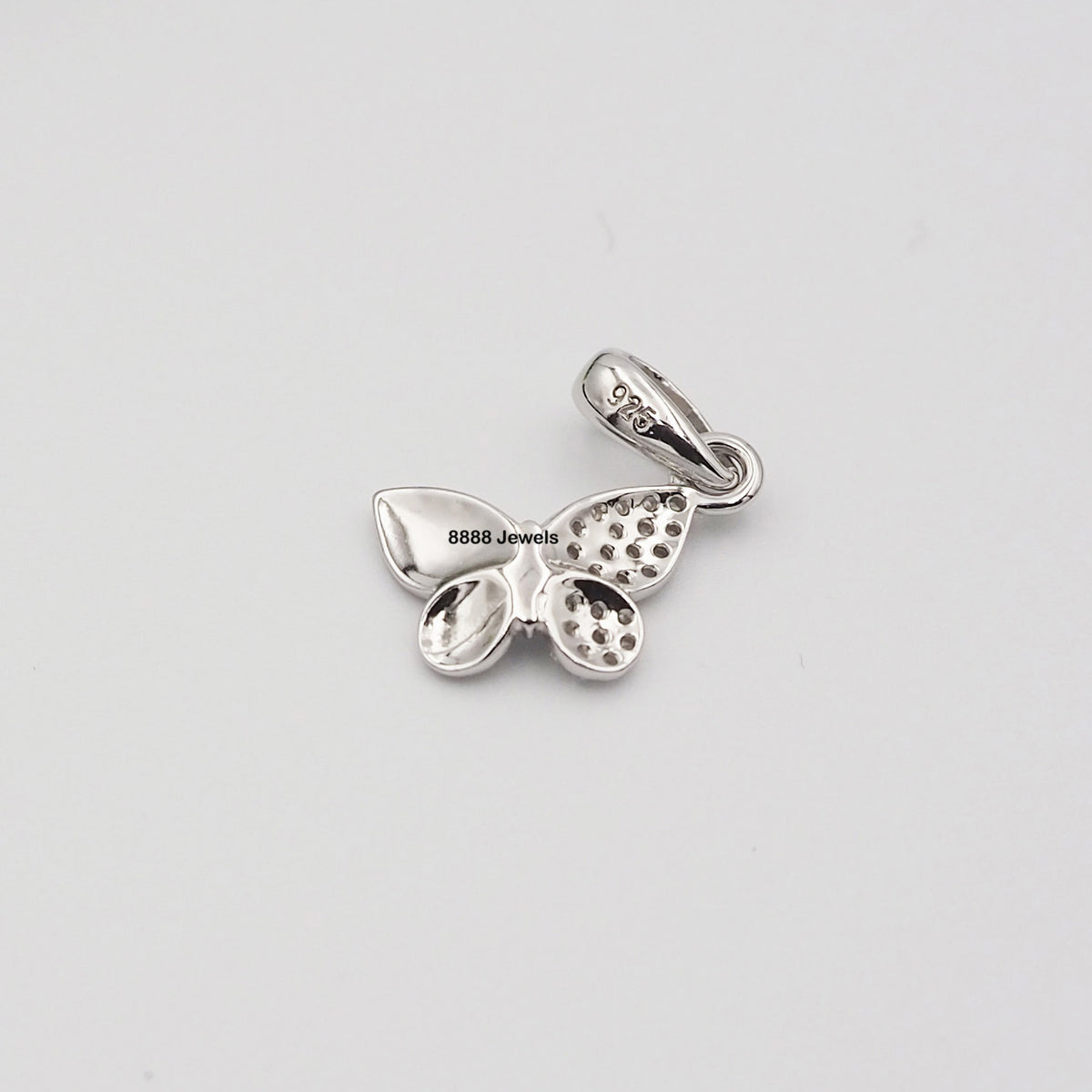 925 Sterling Silver Butterfly Pendant