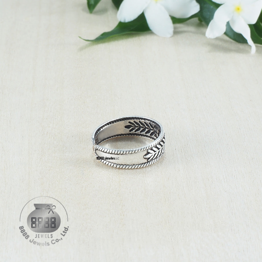 Flower Sterling Silver Toe Ring 062021