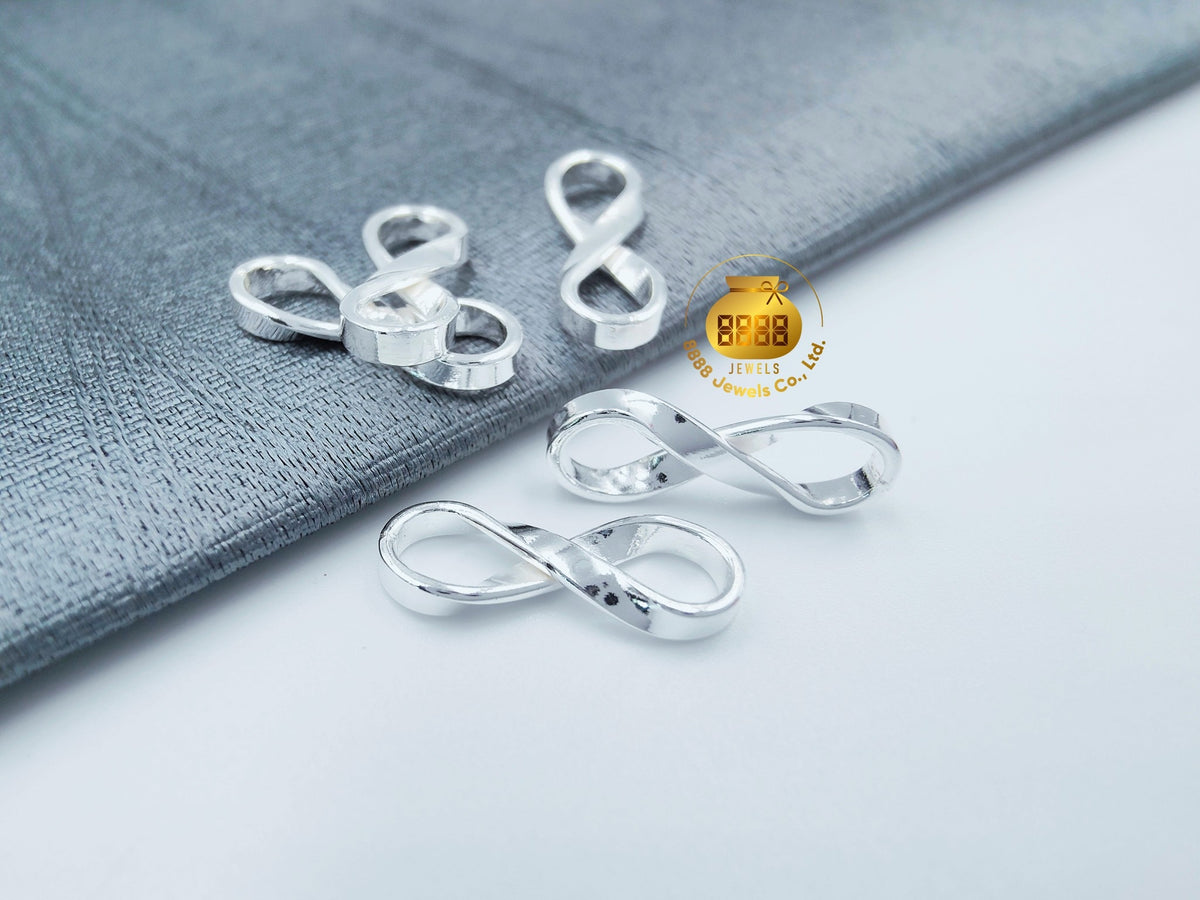 925 Sterling Silver Infinity Link